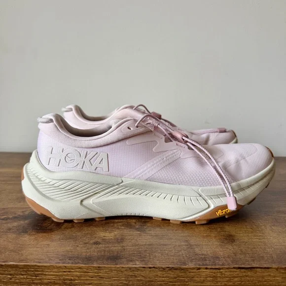 HOKA ONE ONE Transport Women’s Size 8 Cosmic Pearl Oat Milk Sneakers - Picture 4 of 11